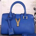 Yves Saint Laurent mini Cabas Chyc Bag Y3010 Blue VS03573
