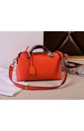 Fendi By The Way Bag Original Leather F2350 Orange VS06731