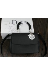 Dior Be Dior Flap Bag Nappa Leather CD99018S Black VS03911